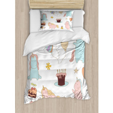 Birthday Animals Duvet Cover Set