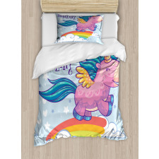 Pony in the Sky Duvet Cover Set