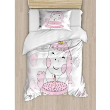 Horse and Cake Duvet Cover Set