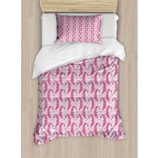 Girly Animals Duvet Cover Set