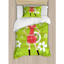 Fashion Teen Girl Duvet Cover Set