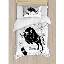 Mythical Ox Signs Duvet Cover Set