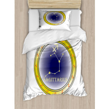 Horoscope Stars Duvet Cover Set