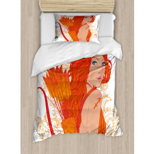 Cartoon Zodiac Duvet Cover Set