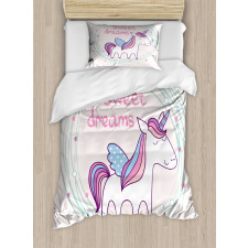 Magic Unicorn Duvet Cover Set