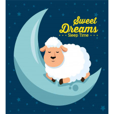 Night Sky Sheep Duvet Cover Set