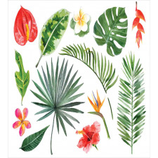 Lush Jungle Rainforest Duvet Cover Set