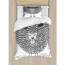 Doodle Sheep Duvet Cover Set