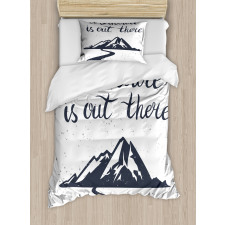 Mountain and Road Duvet Cover Set