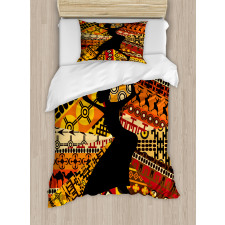 Folk Patterns Duvet Cover Set