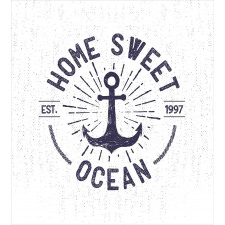 Home Ocean Words Duvet Cover Set