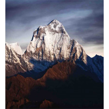 Panoramic Dhaulagiri Duvet Cover Set