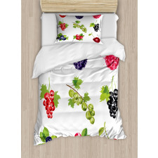 Composition of Berries Duvet Cover Set