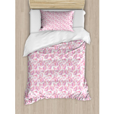 Rose Botanical Beauty Duvet Cover Set