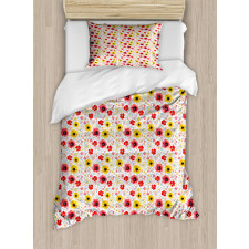 Springtime Poppy Art Duvet Cover Set