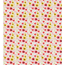 Springtime Poppy Art Duvet Cover Set