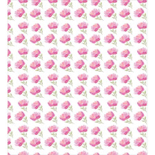 Pink Peony Garden Duvet Cover Set