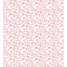 Bridal Roses Field Art Duvet Cover Set