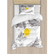 Organic Farm Duvet Cover Set