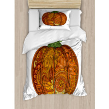 Style Pumpkin Duvet Cover Set