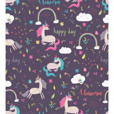 Unicorn Happy Day Duvet Cover Set