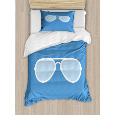 Aviator Sunglass Duvet Cover Set