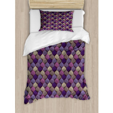 Abstract Doodle Braid Duvet Cover Set