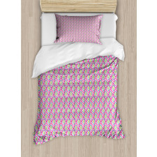 Rough Paintbrush Style Duvet Cover Set