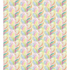 Colorful Paisley Art Duvet Cover Set