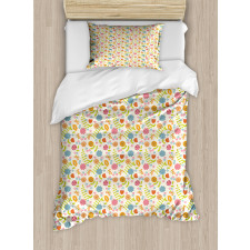 Cheerful Spring Theme Duvet Cover Set