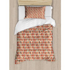 Simplistic Mosaic Duvet Cover Set