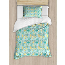 Piping Hot Lemon Tea Duvet Cover Set