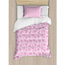 Pastel Spring Bloom Duvet Cover Set