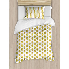 Clouded Grungy Spots Duvet Cover Set