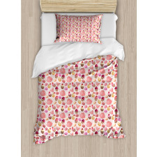 Realistic Muffin Duvet Cover Set