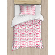 Piece of Cake Plate Duvet Cover Set