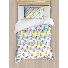 Pilot Baby Animals Duvet Cover Set