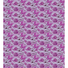 Chinese Hippie Blooms Duvet Cover Set