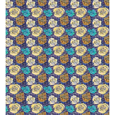 Floral Doodle Pattern Duvet Cover Set