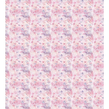 Pink Shade Rose Blending Duvet Cover Set