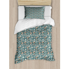 Vintage Abstract Duvet Cover Set