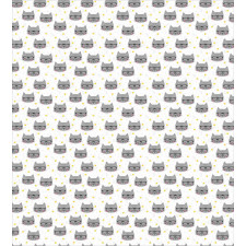 Hipster Kitties Glasses Duvet Cover Set