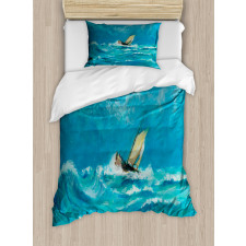 Sail in Stormy Weather Duvet Cover Set