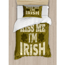 Irish Culture Elements Duvet Cover Set