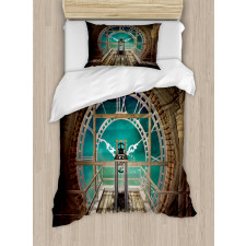 Fantasy Clock Tower Duvet Cover Set