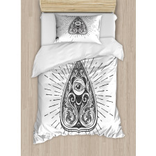 Hatched Sketch Duvet Cover Set