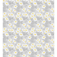 Heap of Chamomile Flowers Duvet Cover Set