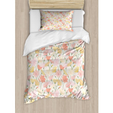 Romantic Vintage Floral Duvet Cover Set