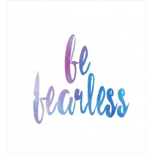 Be Fearless Watercolors Duvet Cover Set