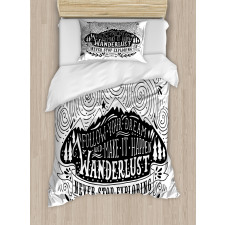 Wanderlust Follow Dreams Duvet Cover Set